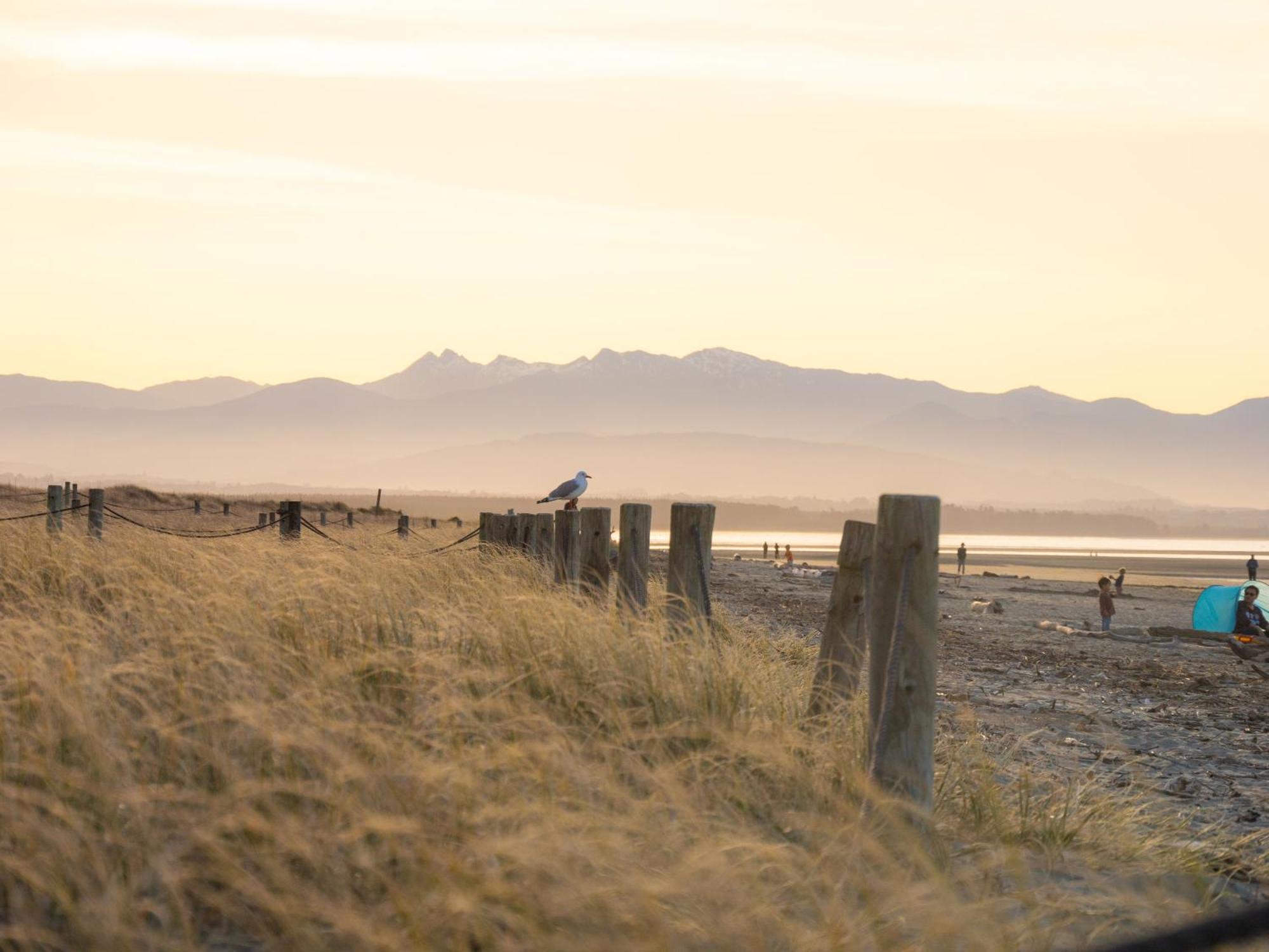 Tahuna Beach Holiday Park Нельсон Экстерьер фото